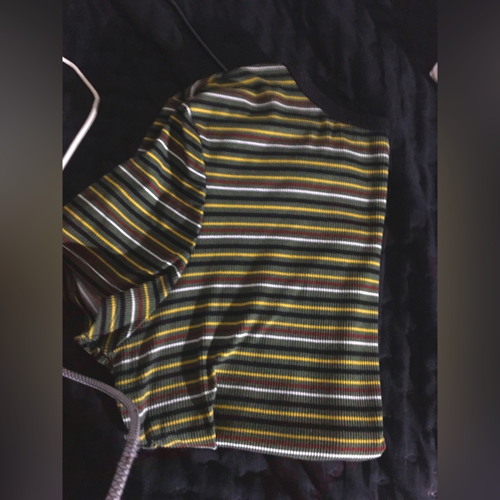 Green shirt